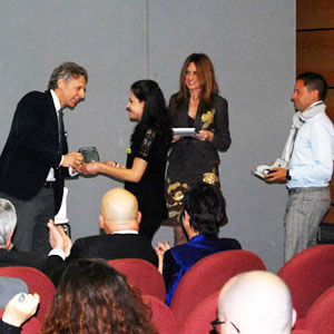 Cesare Avanzi (IFI Spa) e gli studenti dell'Equipe dell'Osservatorio